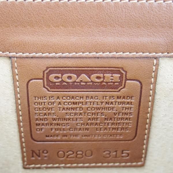 極上★コーチ/COACH【アメリカ製★レザー/アタッシュケース】メンズ/ビジネス/バッグ/ブリーフケース/薄茶/革/鞄★N5617