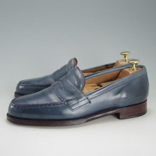 極上★(英)チーニー 6.5E【★(英)ポールスミス別注/コインローファー】1066ラスト/カーフ/紺/メンズ/Paul Smith/CHEANEY★f166