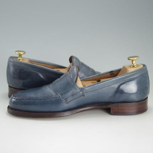 極上★(英)チーニー 6.5E【★(英)ポールスミス別注/コインローファー】1066ラスト/カーフ/紺/メンズ/Paul Smith/CHEANEY★f166