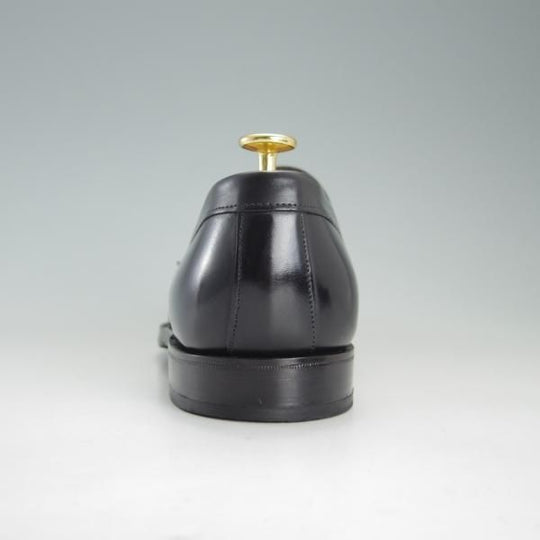 美品★(英)チーニー 7F【定価￥74,800-★HUDSON/ハドソン/コインローファー】5203ラスト/カーフ/黒/メンズ/CHEANEY★f167