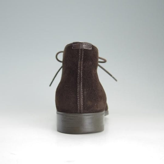 ★(伊)サントーニ SIZE 6.5【★チャッカブーツ/13397】スエード/濃茶/メンズ/Santoni★f168