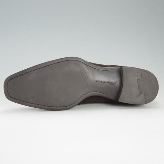 ★(伊)サントーニ SIZE 6.5【★チャッカブーツ/13397】スエード/濃茶/メンズ/Santoni★f168
