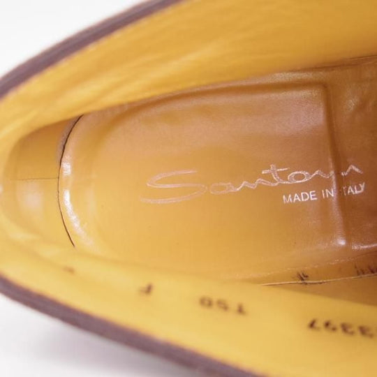 ★(伊)サントーニ SIZE 6.5【★チャッカブーツ/13397】スエード/濃茶/メンズ/Santoni★f168