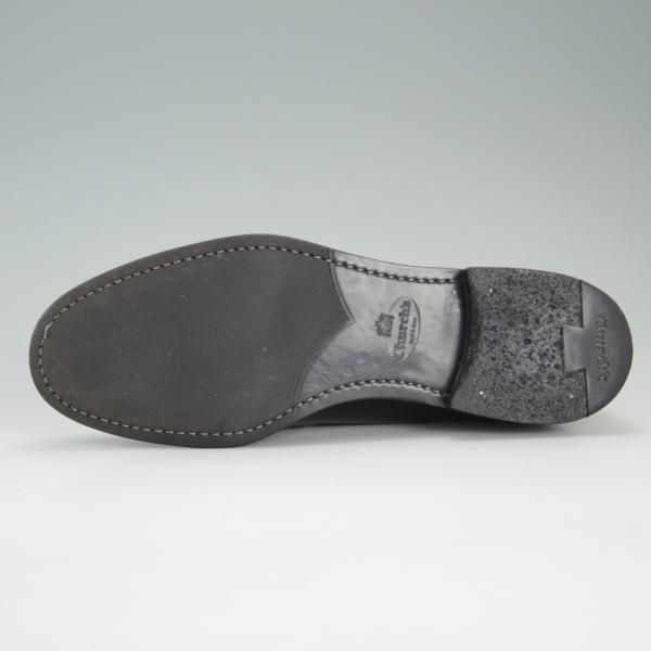 美品★チャーチ(レディース) SIZE 37【定価￥86,900-★シャノン/SHANNON W】ポリッシュドバインダーカーフ/黒/Church's★f170