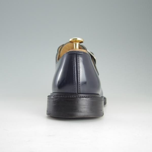 極上★チャーチ 85F/UK8.5【貴重★シャノン/SHANNON同仕様のモンクストラップ】Meadwell/103ラスト/紺/Church's★f172