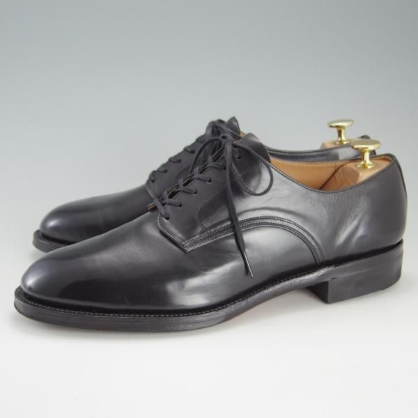 美品★Makers/メイカーズ SIZE 9【定価￥65,450-★グッドイヤーウェルテッド製法/プレーントゥ/REGINA】レジーナ/カーフ/黒/メンズ★f176