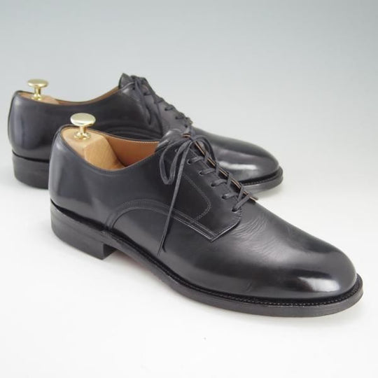 美品★Makers/メイカーズ SIZE 9【定価￥65,450-★グッドイヤーウェルテッド製法/プレーントゥ/REGINA】レジーナ/カーフ/黒/メンズ★f176