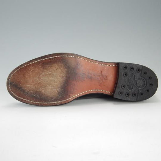 美品★Makers/メイカーズ SIZE 9【定価￥65,450-★グッドイヤーウェルテッド製法/プレーントゥ/REGINA】レジーナ/カーフ/黒/メンズ★f176