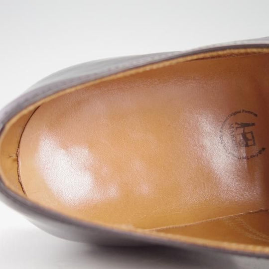 美品★Makers/メイカーズ SIZE 9【定価￥65,450-★グッドイヤーウェルテッド製法/プレーントゥ/REGINA】レジーナ/カーフ/黒/メンズ★f176