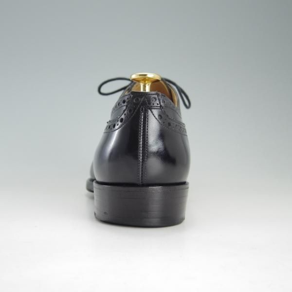 極上★Oriental/オリエンタル SIZE 7.5【★クォーターブローグ/ASHTON】アシュトン/3151/カーフ/黒/メンズ★f177