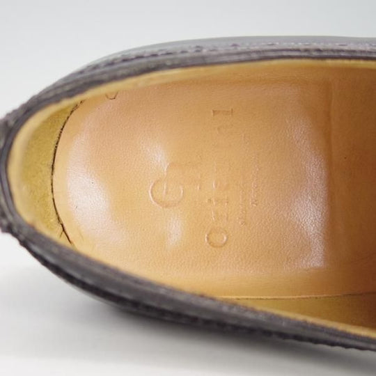 極上★Oriental/オリエンタル SIZE 7.5【★クォーターブローグ/ASHTON】アシュトン/3151/カーフ/黒/メンズ★f177