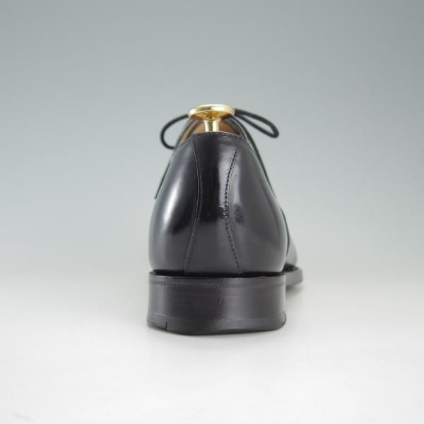 極上★(英)アルフレッド・サージェント UK7【貴重★(仏)BOWEN別注/ストレートチップ】カーフ/黒/メンズ/Alfred Sargent★f179