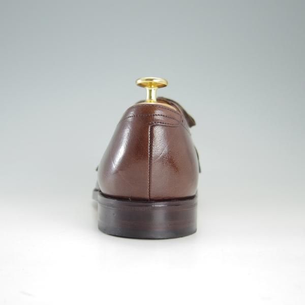 美品★(英)グレンソン 8.5EF【★フルブローグ/6293-29】グレインレザー/茶/メンズ/GRENSON★f185