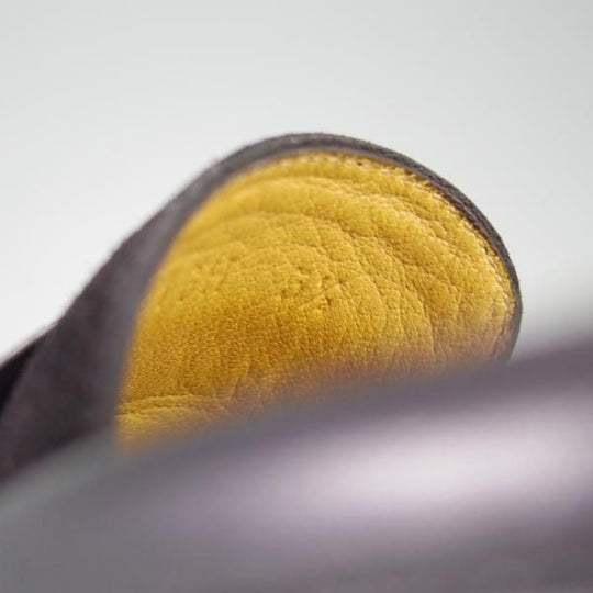 美品★パラブーツ SIZE 5.5【定価￥77,000-★コンビ仕様/DAX】ギャラクシーソール/コインローファー/カーフ×スエード/黒/Paraboot★f186