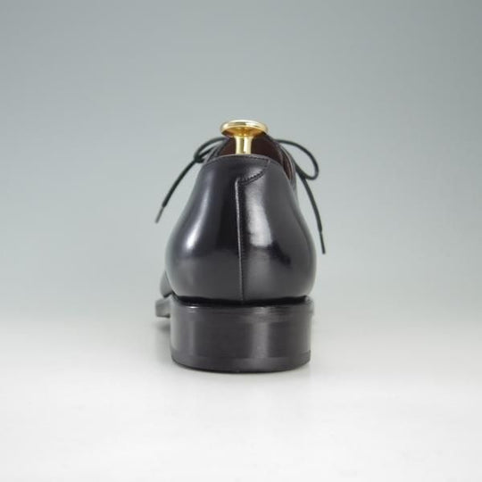 極美品★(スペイン製)カルミナ SIZE 6【定価￥72,600-★ストレートチップ/80386】RAINラスト/ボックスカーフ/黒/メンズ/CARMINA★f187