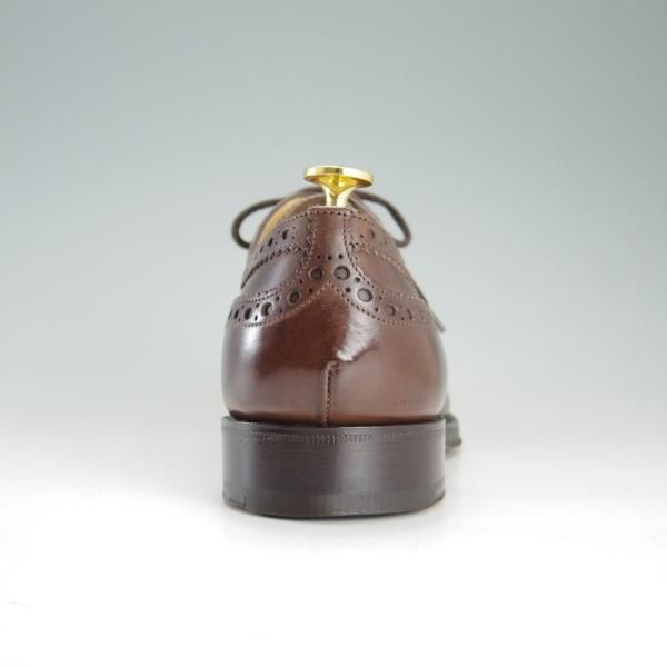 美品★チャーチ 70F/UK7【貴重★BURWOOD似寄りモデル/ネバダカーフ/132ラスト】SIDFORD/フルブローグ/茶/メンズ/Church's★f189