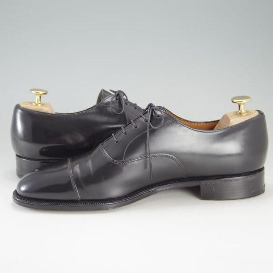 ★チャーチ 75E/UK7.5【旧チャーチ★コンサル同仕様/ブックバインダーカーフ】73ラスト/3都市ロゴ/BALMORAL/黒/メンズ/Church's★f191