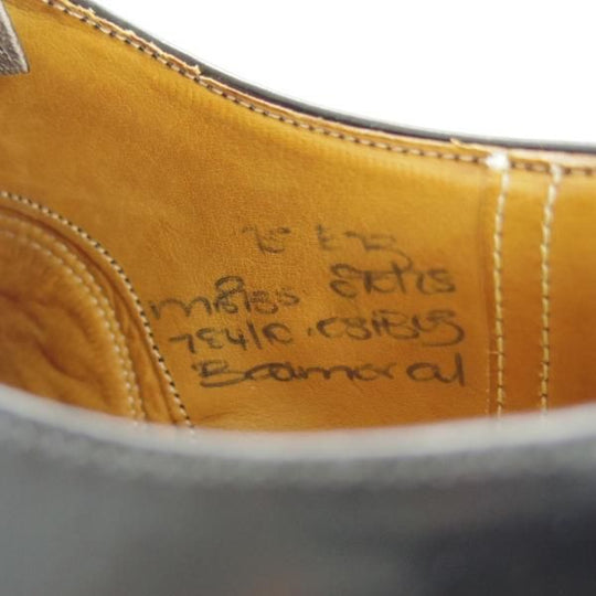 ★チャーチ 75E/UK7.5【旧チャーチ★コンサル同仕様/ブックバインダーカーフ】73ラスト/3都市ロゴ/BALMORAL/黒/メンズ/Church's★f191