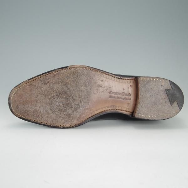 ★チャーチ 75E/UK7.5【旧チャーチ★コンサル同仕様/ブックバインダーカーフ】73ラスト/3都市ロゴ/BALMORAL/黒/メンズ/Church's★f191