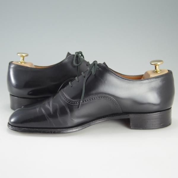 ★チャーチ 70F/UK7【旧チャーチ★ブックバインダーカーフ/73ラスト】RITZ/リッツ/3都市ロゴ/プレーントゥ/黒/メンズ/Church's★f192