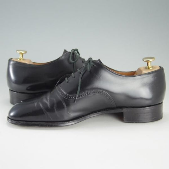 ★チャーチ 70F/UK7【旧チャーチ★ブックバインダーカーフ/73ラスト】RITZ/リッツ/3都市ロゴ/プレーントゥ/黒/メンズ/Church's★f192