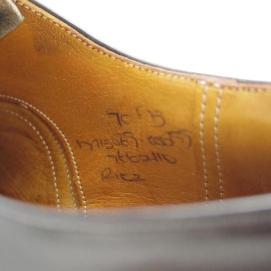 ★チャーチ 70F/UK7【旧チャーチ★ブックバインダーカーフ/73ラスト】RITZ/リッツ/3都市ロゴ/プレーントゥ/黒/メンズ/Church's★f192