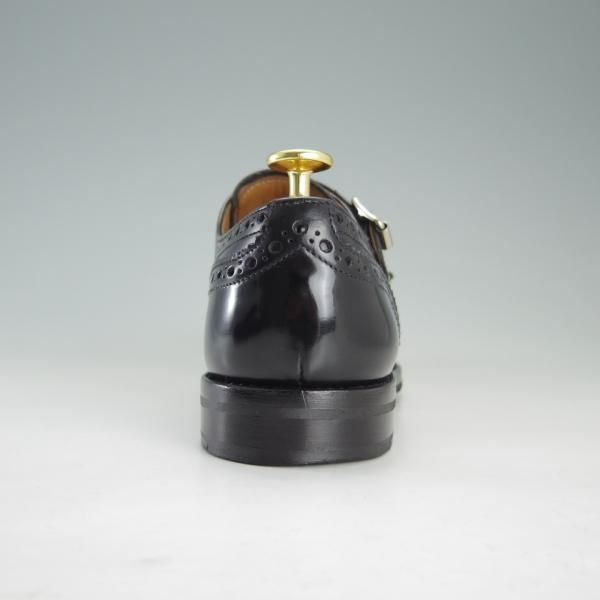 極上★チャーチ(レディース) SIZE 36【定価￥92,400-★ダブルモンク/LANA R】ポリッシュドバインダーカーフ/黒/Church's★f194