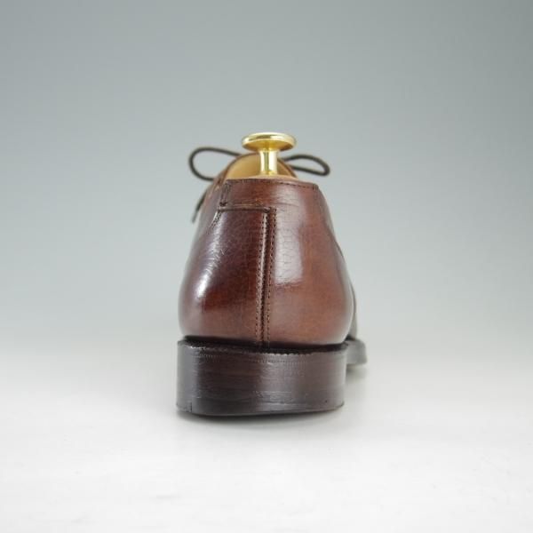 極上★クロケット&ジョーンズ UK7.5/US8D【貴重★ブルックスブラザーズ別注/Peal&co】325ラスト/Uチップ/茶/メンズ/Crockett&Jones★f198