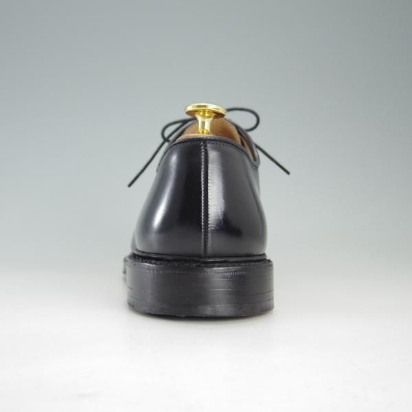 美品★クロケット&ジョーンズ UK9/US9.5D【★ラルフローレン別注/Ralph Lauren】プレーントゥ/カーフ/黒/メンズ/Crockett&Jones★f199