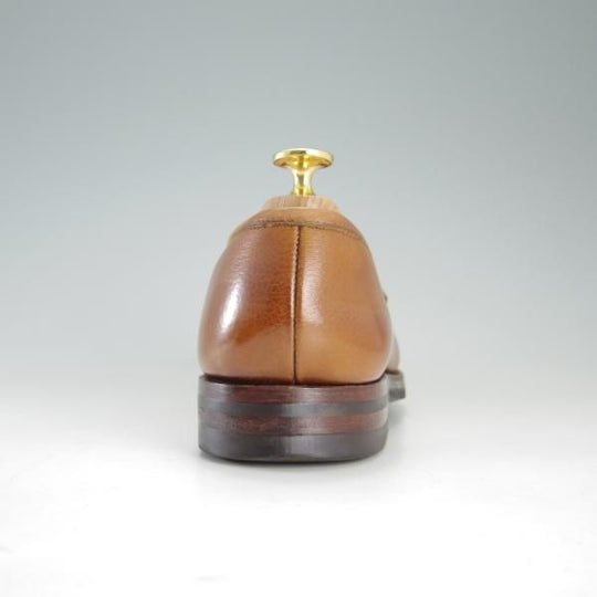 極上★クロケット&ジョーンズ 6E【定価￥83,600-★ダイナイトソール仕様/コインローファー】BOSTON/314ラスト/TAN/Crockett&Jones★f201