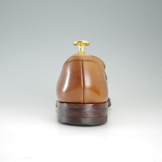 極上★クロケット&ジョーンズ 6E【定価￥83,600-★ダイナイトソール仕様/コインローファー】BOSTON/314ラスト/TAN/Crockett&Jones★f201