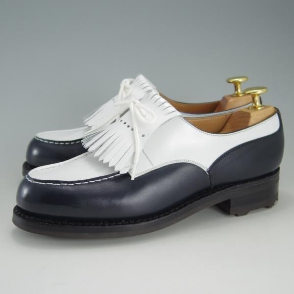 極美品★J.M.ウェストン(レディース) 3.5C【定価￥130,900-★キルト付/ゴルフ/GOLF/641】35ラスト/Uチップ/Weston/ウエストン(レディース)★f202