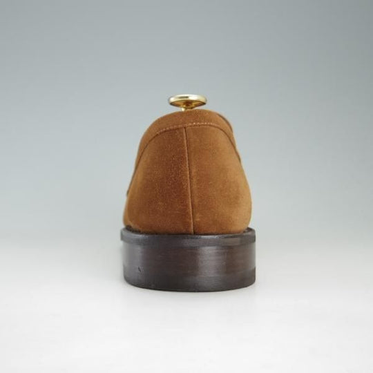 極美品★パラブーツ SIZE 6【定価￥72,600-★DAX/コインローファー】ダックス/ギャラクシーソール/スエード/茶/メンズ/Paraboot★f203