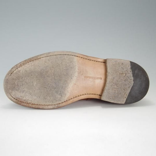 美品★トリッカーズ SIZE 8.5【定価￥84,240-★プレーントゥ/Woodstock/M5636】シーシェイド/カントリー/短靴/メンズ/Tricker's★f204