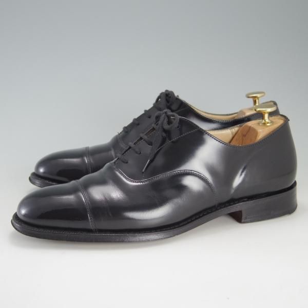 極上★チャーチ 70F/UK7【貴重100ラスト★コンサル同仕様/BALMORAL】ストレートチップ/ポリッシュドバインダーカーフ/黒/Church's★f205