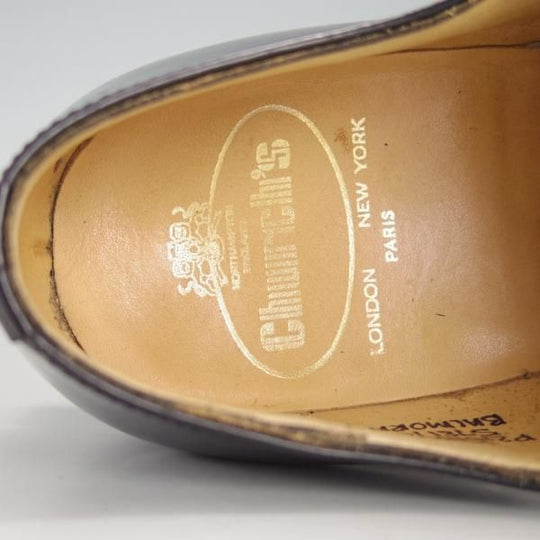 極上★チャーチ 70F/UK7【貴重100ラスト★コンサル同仕様/BALMORAL】ストレートチップ/ポリッシュドバインダーカーフ/黒/Church's★f205