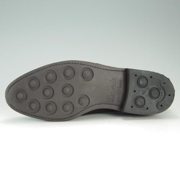 極上★ロイドフットウェア 5.5E【ダイナイトソール仕様★(英)BARKER製/バーカー】Vシリーズ/セミブローグ/スエード/Lloyd Footwear★f207