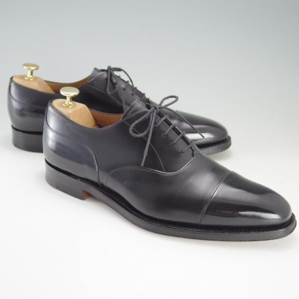 美品★(英)チーニー 9F【貴重★ユナイテッドアローズ別注/ストレートチップ】カーフ/黒/メンズ/UNITED ARROWS/CHEANEY★f211