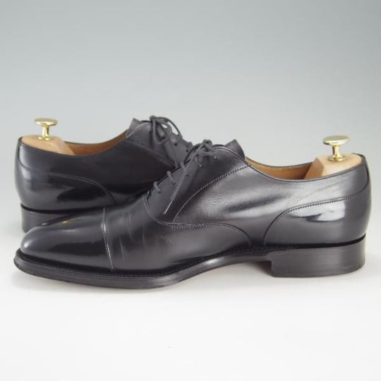 美品★(英)チーニー 9F【貴重★ユナイテッドアローズ別注/ストレートチップ】カーフ/黒/メンズ/UNITED ARROWS/CHEANEY★f211