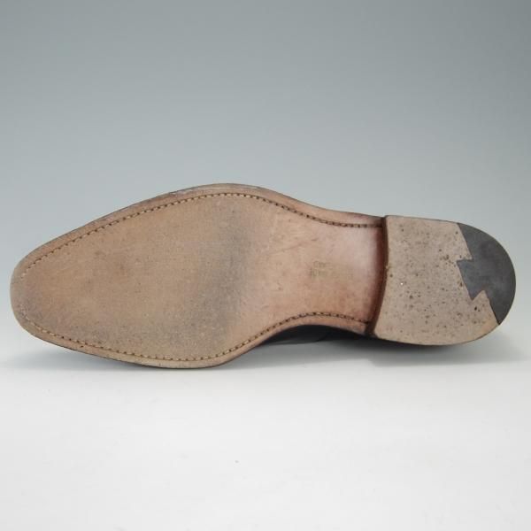 美品★(英)チーニー 9F【貴重★ユナイテッドアローズ別注/ストレートチップ】カーフ/黒/メンズ/UNITED ARROWS/CHEANEY★f211