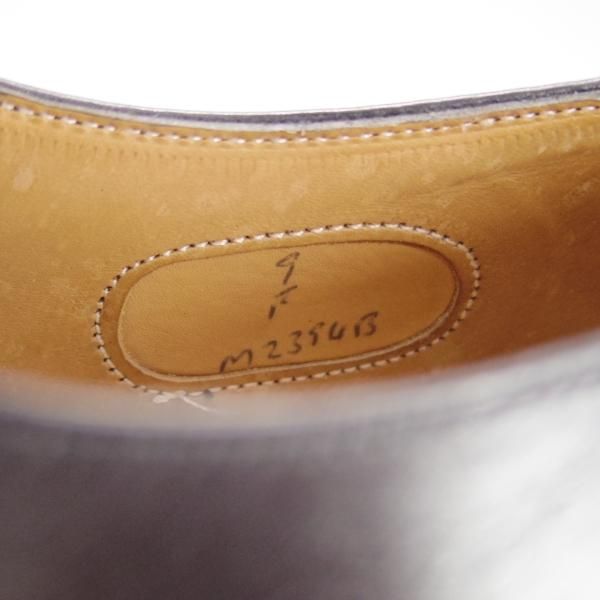 美品★(英)チーニー 9F【貴重★ユナイテッドアローズ別注/ストレートチップ】カーフ/黒/メンズ/UNITED ARROWS/CHEANEY★f211