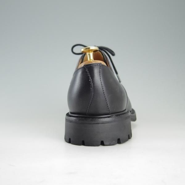 ほぼ試着程度★(英)アルフレッド・サージェント SIZE 7【コマンドソール仕様★プレーントゥ/MAINE 2】カーフ/黒/Alfred Sargent★f216