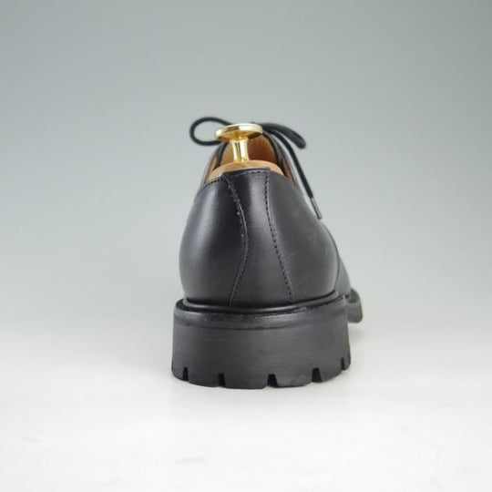 ほぼ試着程度★(英)アルフレッド・サージェント SIZE 7【コマンドソール仕様★プレーントゥ/MAINE 2】カーフ/黒/Alfred Sargent★f216