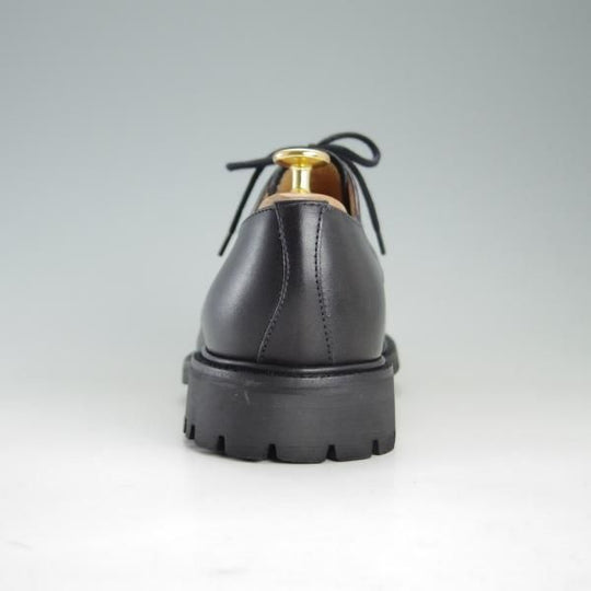 ほぼ試着程度★(英)アルフレッド・サージェント SIZE 7【コマンドソール仕様★プレーントゥ/MAINE 2】カーフ/黒/Alfred Sargent★f216