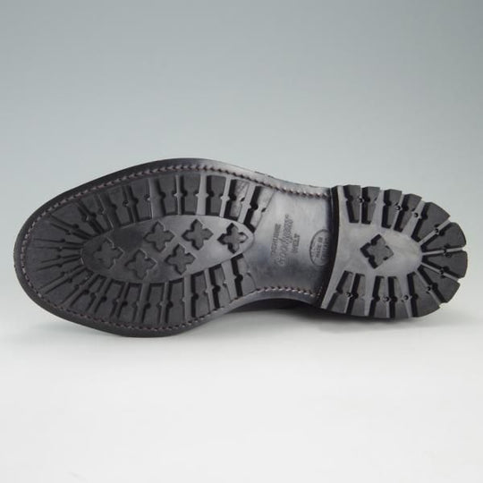 ほぼ試着程度★(英)アルフレッド・サージェント SIZE 7【コマンドソール仕様★プレーントゥ/MAINE 2】カーフ/黒/Alfred Sargent★f216