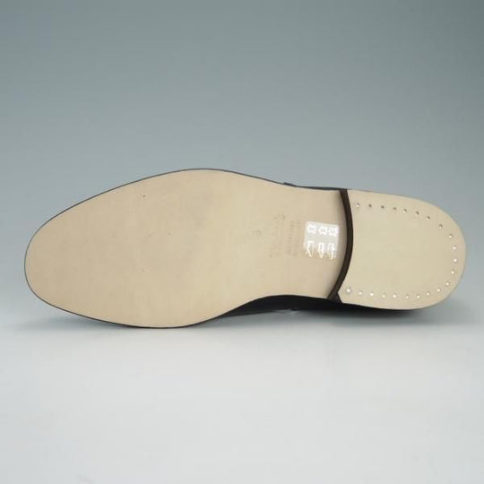 新品★トリッカーズ SIZE 6【定価￥50,600-★ルームシューズ/STIRLING】スターリン/スリッポン/カーフ/黒/メンズ/Tricker's★f217