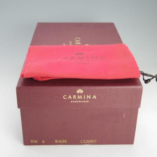 新品★(スペイン製)カルミナ SIZE 6【モデル定価￥72,600-★ホールカット/910】RAINラスト/カーフ/茶/メンズ/CARMINA★f218