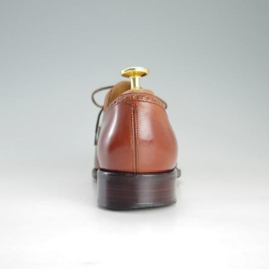 極上★(スペイン製)カルミナ(レディース) SIZE 6【定価￥66,960-★トレーディングポスト別注/クォーターブローグ】1200/茶/CARMINA★f219