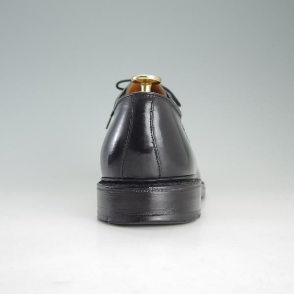 極上★クロケット&ジョーンズ 7E【★プレーントゥ/CARLISLE】ポリッシュレザー/黒/メンズ/Crockett&Jones★f223