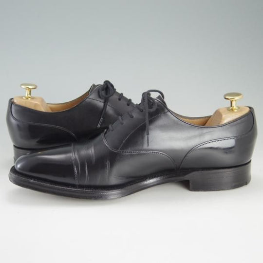 極上★(英)チーニー 7.5F【貴重★ユナイテッドアローズ別注/ストレートチップ】カーフ/黒/メンズ/UNITED ARROWS/CHEANEY★f226